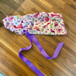 Kim Kaps Peacock Scrub Cap